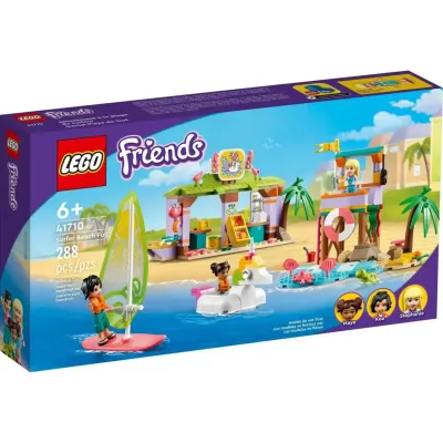 Конструктор LEGO FRIENDS Развлечение на пляже для серферов