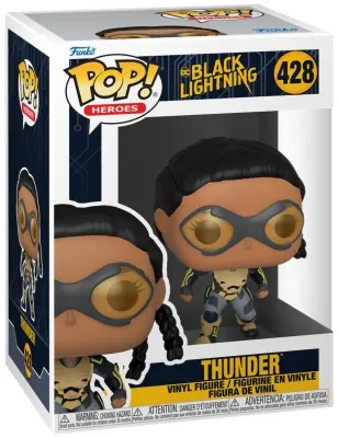 Фигурка Funko POP Heroes: Black Lightning: Гром (Thunder) из сериала “Черная молния“