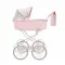 Arias Emma коляска-люлька д.кукол,складная,большие колеса,нижняя корзина,сумка