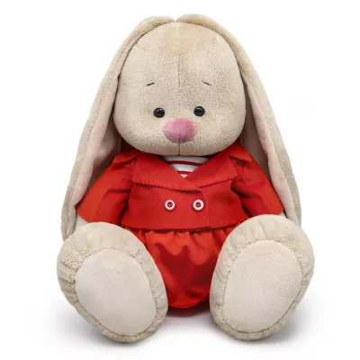 BUDI BASA Зайка Ми Большой в коралловом костюме 34 см