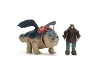 How to train your dragon Игровой набор Викинг и дракон: Рыбьеног и Громмель. 23см.