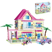 Конструктор «Вилла с машиной», 892 детали