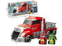 1TOY Мой первый трансформер трейлер (45 см, красн.. ) 