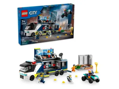 Конструктор LEGO Полицейский передвижной грузовик криминалистической лабораторией