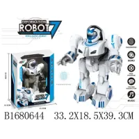 Робот р/у на аккум. свет+звук K4 в кор.