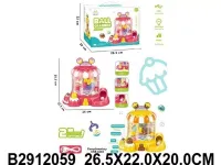 Развивающий игровой центр "Мини-автомат с игрушками" , свет. и звук. эффекты