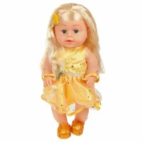 Кукла озвуч Шаинский музыка 40см, пьет, писает, закр. глазки, мик