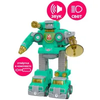Игровой набор-конструктор Erchaoxi “Боевой робот 5 в 1“ (30х24х18 см, отвёртка, свет.)