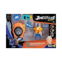 Screechers Wild Игровой набор Дикие Скричеры Лончер и Эйрстрайк Игл