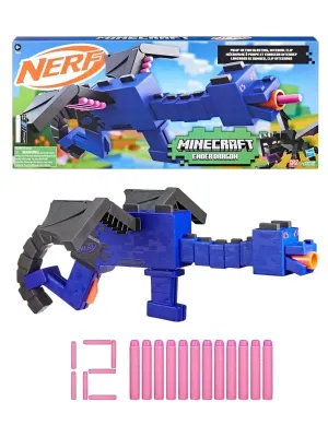 Hasbro Игрушечное оружие Бластер Minecraft Ender Dragon