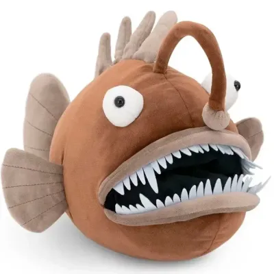 Рыба Удильщик коричневая 35 см