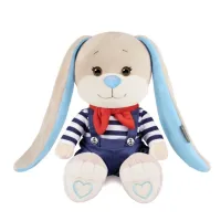 Jack&Lin Мягкая Игрушка Зайчик Жак Матрос в комбезе 25 см