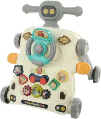 Развивающая игрушка каталка-ходунки "Активный малыш", сер., в кор.