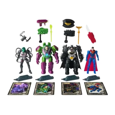 Batman Игровой набор 4 фигурки Metal Force