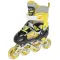 Ролики NEXT раздв., PVC, алюм. рама,переднее колесо со светом р. 29-32