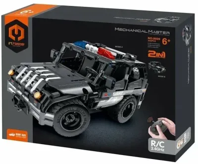 Конструктор пластиковый 355 деталей, 2в1, пульт управления