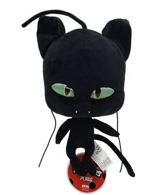 Miraculous Большой плюшевый Квами Плагг 24 см.