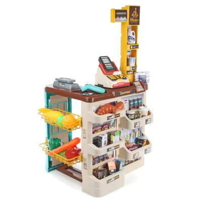 Игровой набор Магазин с тележкой, 60х19х44, кор.