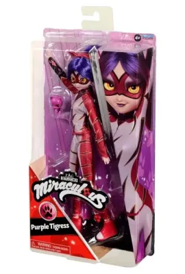 Miraculous игровой набор “Лиловая Тигрица“ (кукла 27 см с аксессуарами)