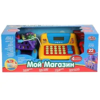 Кассовый Аппарат НА Бат. Свет+Звук, Руссифиц., С Аксесс. 7016 В Русс. Кор. 38х18х18СМ