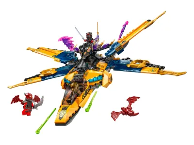 Конструктор LEGO  "Суперштормовой реактивный самолет Рас и Арин"