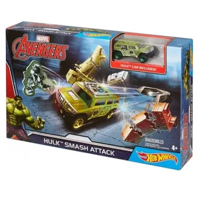 Маттел “Hot Wheels“ Трековые набоы MARVEL