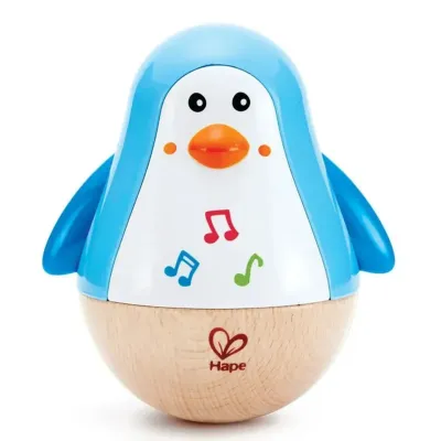 Игрушка - неваляшка Пингвин музыкальный 
