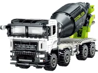 Конструктор пластиковый "Автобетономеситель"