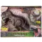 Набор игровой “Охота на динозавра“ (Тираннозавр и пистолет), на ИК управлении, коричневый, со светов