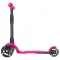 Самокат трехколесный Slider Stile, складной, колеса со светом, цвет: фуксия