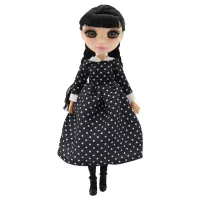 Funky Toys Модная кукла коллекция Glam Core , Венди Gothic Core , платье в горох, 27см