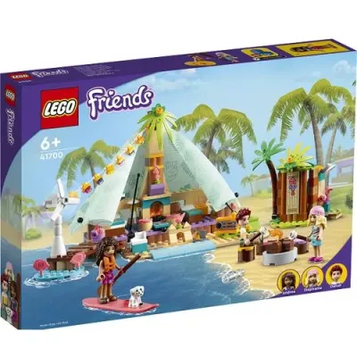 Конструктор LEGO Friends Кэмпинг на пляже