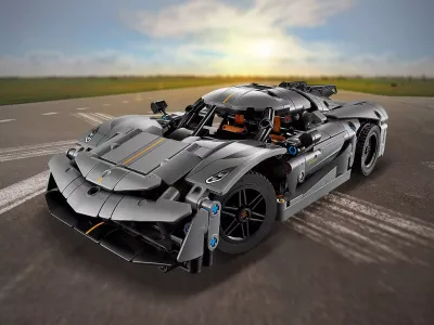 Конструктор LEGO Гиперкар Koenigsegg Jesko Absolut Grey