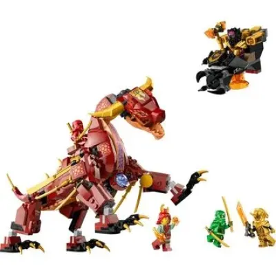 Игрушка Конструктор LEGO  Ninjago Heatwave Transforming Lava Dragon 