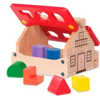 Логическая игрушка-сортер “Коттедж“