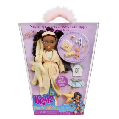 Bratz Кукла Саша Slumber Party с аксессуарами 