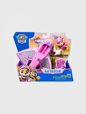 Щенячий патруль. Игровой набор Air Rescue, машинка с фигуркой Скай.