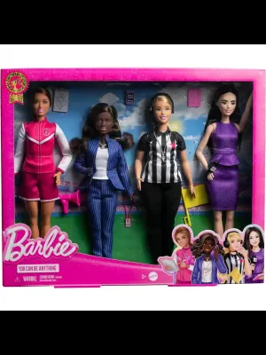 Игровой набор Barbie - Кукла Барби, коллекция Професии, в наборе: 4 куклы с аксессуарами