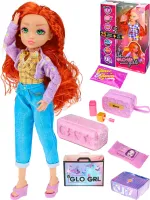 Кукла Glo-Up Анджела (25 см, с аксессуарами, в коробке) 