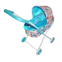 Коляска люлька “Фантазия“ голуб.