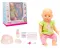 Пупс“Girl's Club“ с аксессуарами, закрывает глазки, плачет наст. слезами, пьет и писает, д