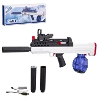 Водное оружие на аккумуляторе, USB зарядное устройство, размер: 60*25*6 см, в/к 47*7*20 см