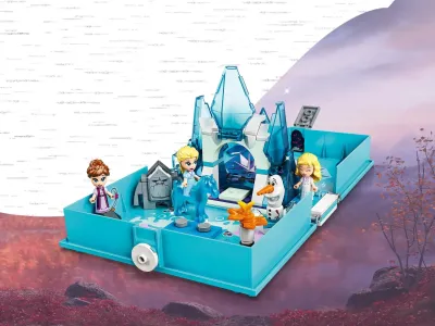 Конструктор LEGO  Книга сказочных приключений Эльзы и Нока