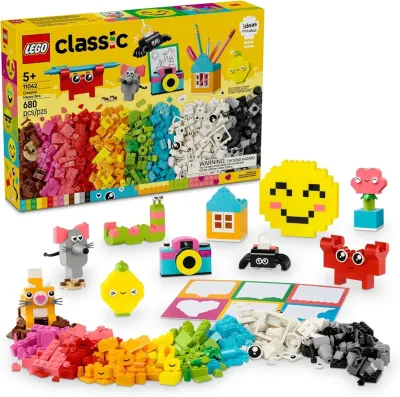 Конструктор LEGO Classic Креативная Коробка Счастья, 680 деталей