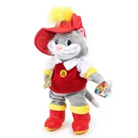 Игрушка мягкая СОЮЗМУЛЬТФИЛЬМ Кот в сапогах 25см, муз. чип, в пак. "МУЛЬТИ-ПУЛЬТИ