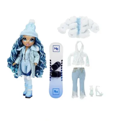 Игрушка Rainbow High Кукла Winter Break Fashion Doll- Skyler Bradshaw (Blue)