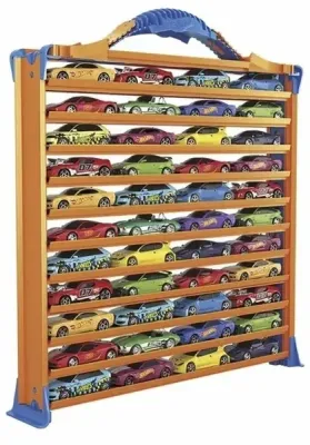 Hot Wheels Портативный кейс-автотрек для хранения игрушечных машинок