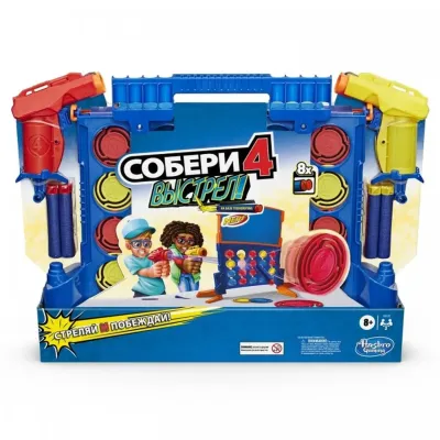 NERF Игра настольная Собери 4