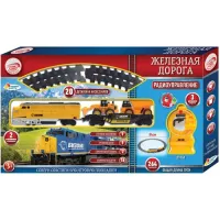 Железная дорога р/у, свет+звук, длина полотна 264см в кор. 53х31,5х5см Играем вместе