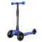 Самокат трехколесный Slider Start, складной, цвет: синий